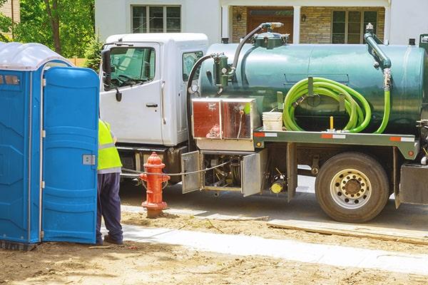 Porta Potty Rental of Zion workers